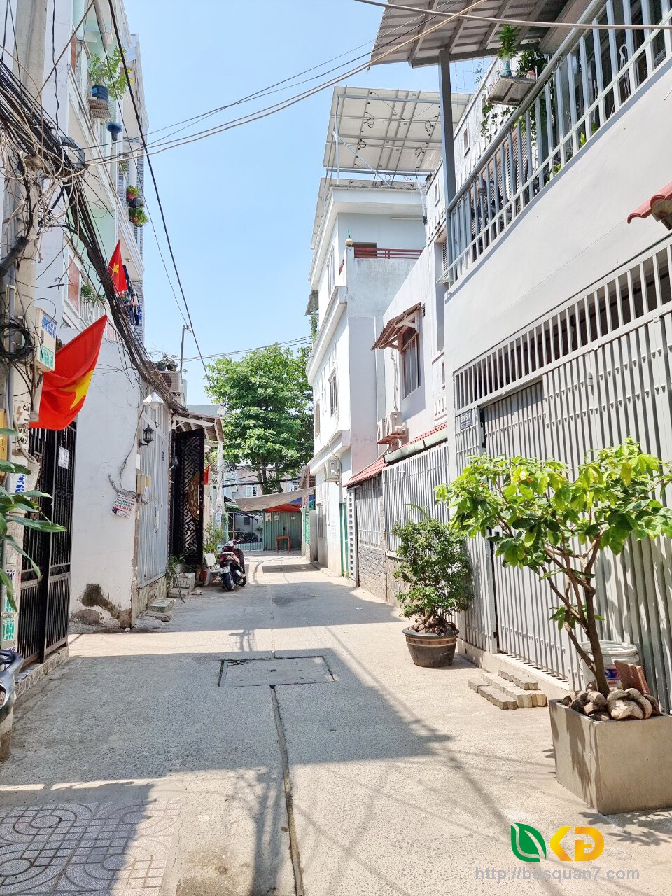 Bán nhà mặt tiền hẻm 3m 2020 đường Huỳnh Tấn Phát thị trấn Nhà Bè